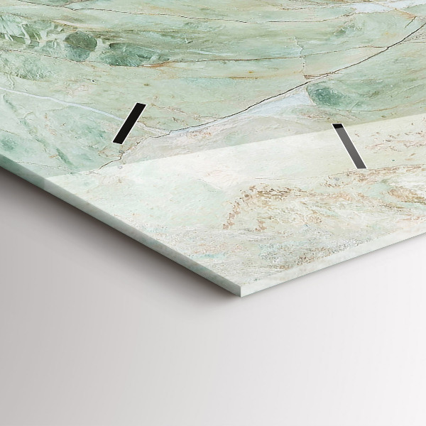 Vízszintes üvegóra Márvány kő textúra