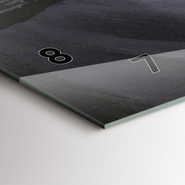 Vízszintes üvegóra Holló a holdfényben