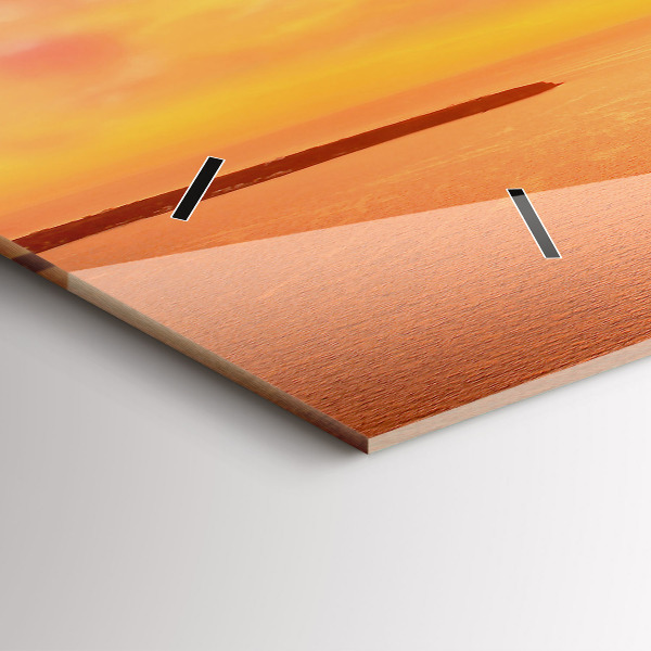 Vízszintes üvegóra Régi szélmalom Santoriniben