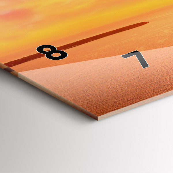 Vízszintes üvegóra Régi szélmalom Santoriniben