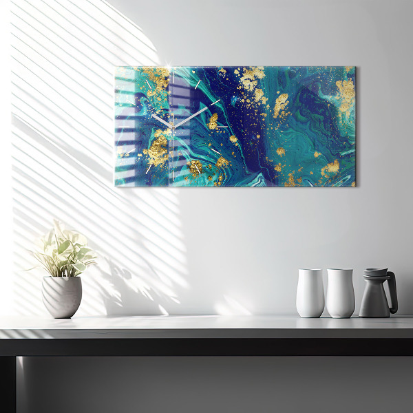 Vízszintes üvegóra Modern absztrakció