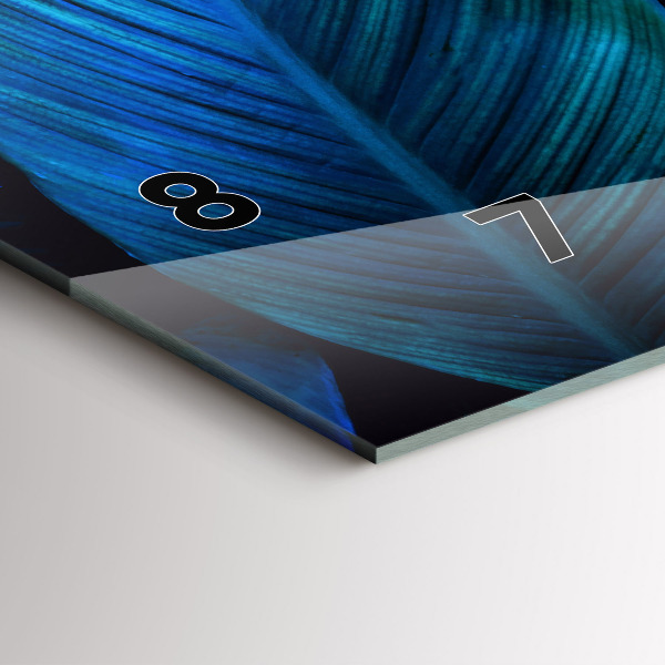 Vízszintes üvegóra Trópusi természet