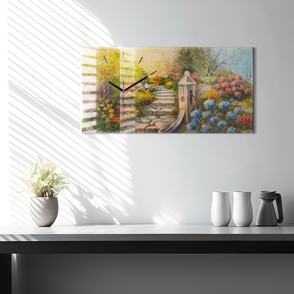 Vízszintes üvegóra Olaj összetétele az erdőben