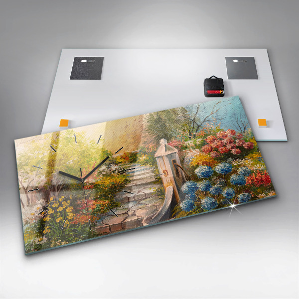 Vízszintes üvegóra Olaj összetétele az erdőben