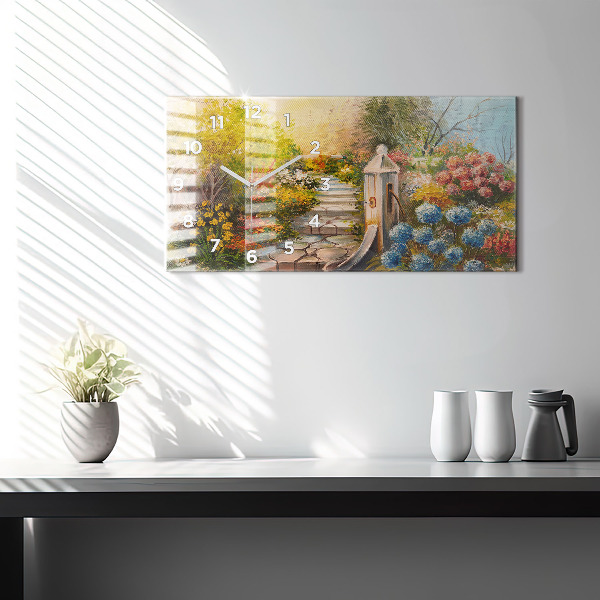 Vízszintes üvegóra Olaj összetétele az erdőben