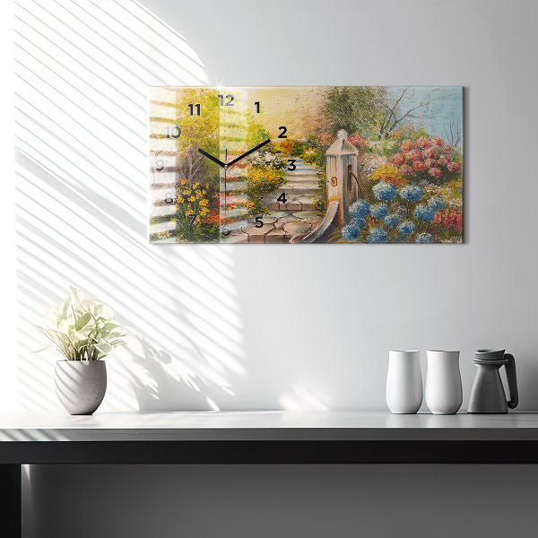 Vízszintes üvegóra Olaj összetétele az erdőben