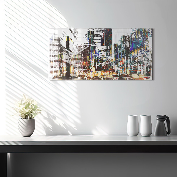 Vízszintes üvegóra New York City