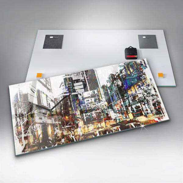 Vízszintes üvegóra New York City