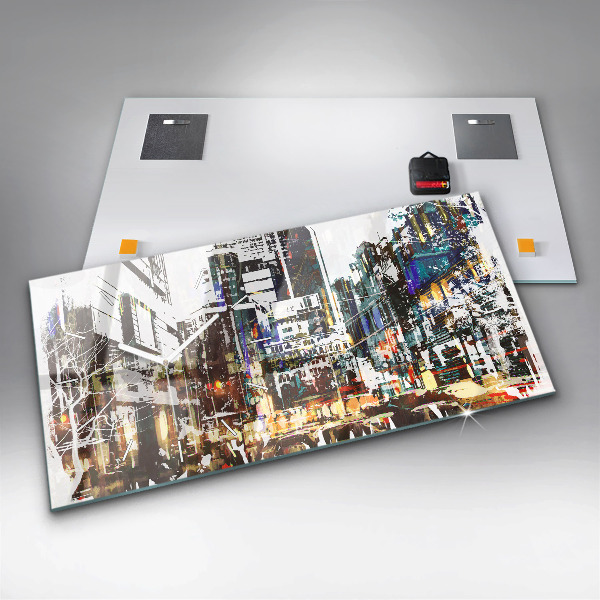 Vízszintes üvegóra New York City