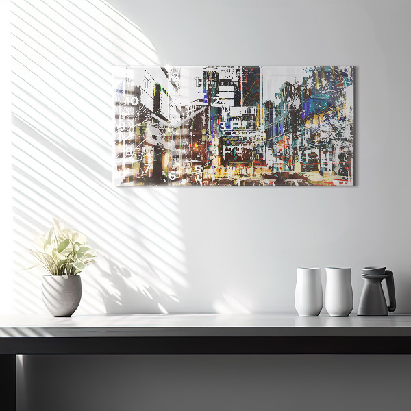 Vízszintes üvegóra New York City