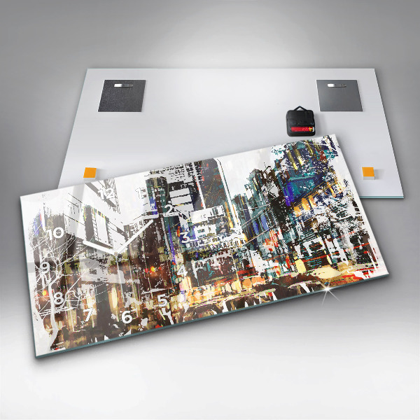 Vízszintes üvegóra New York City