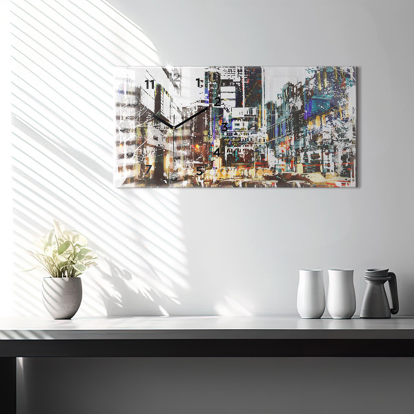 Vízszintes üvegóra New York City