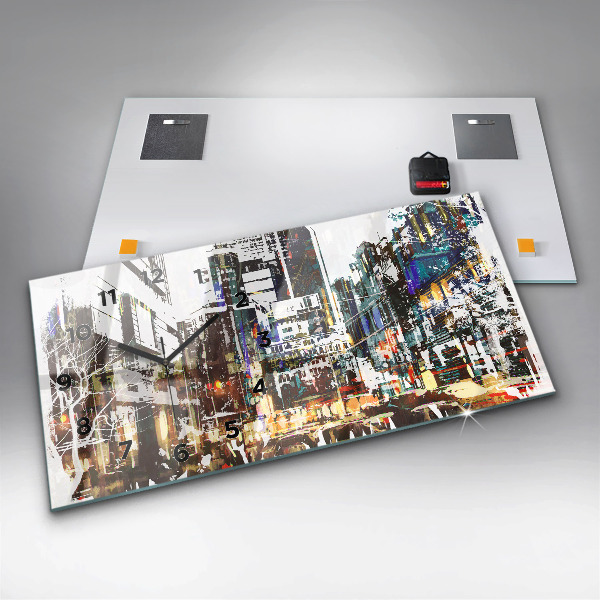 Vízszintes üvegóra New York City