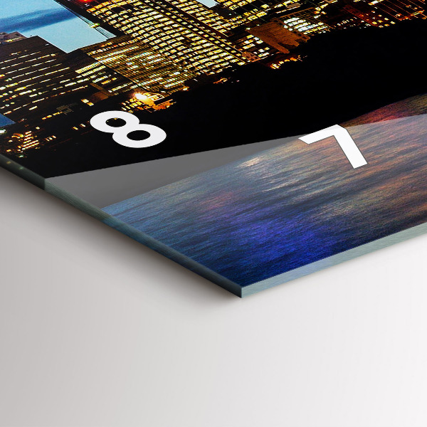 Vízszintes üvegóra Sydney az Este