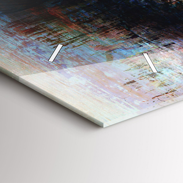 Vízszintes üvegóra Street Art Eye