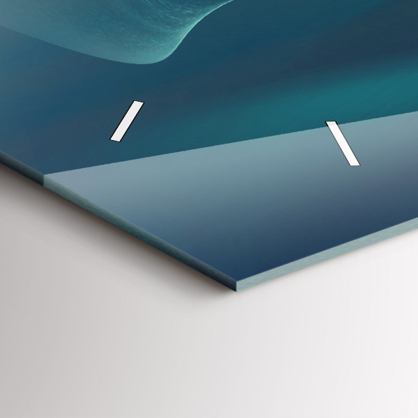 Vízszintes üvegóra Egy repülő sas képe