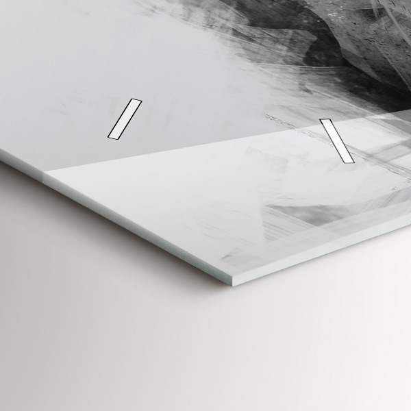 Vízszintes üvegóra Festett oroszlán