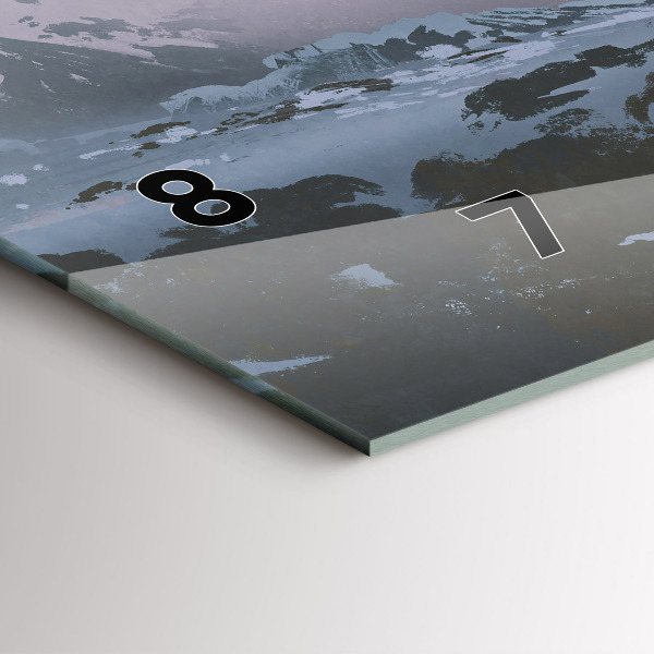 Vízszintes üvegóra Űrhajósok Tejút