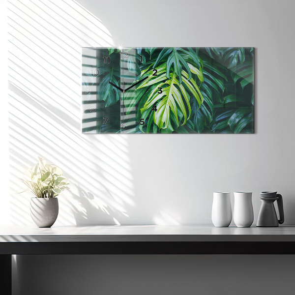 Vízszintes üvegóra A természet trópusi oldala