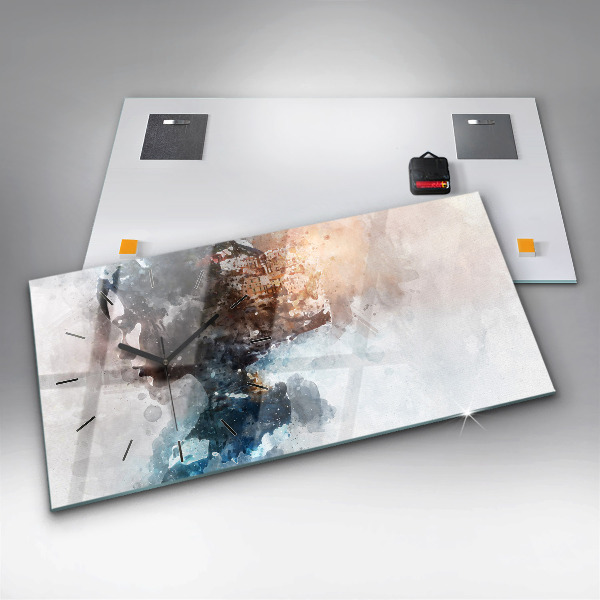 Vízszintes üvegóra A Múlt A Fej hátsó részében