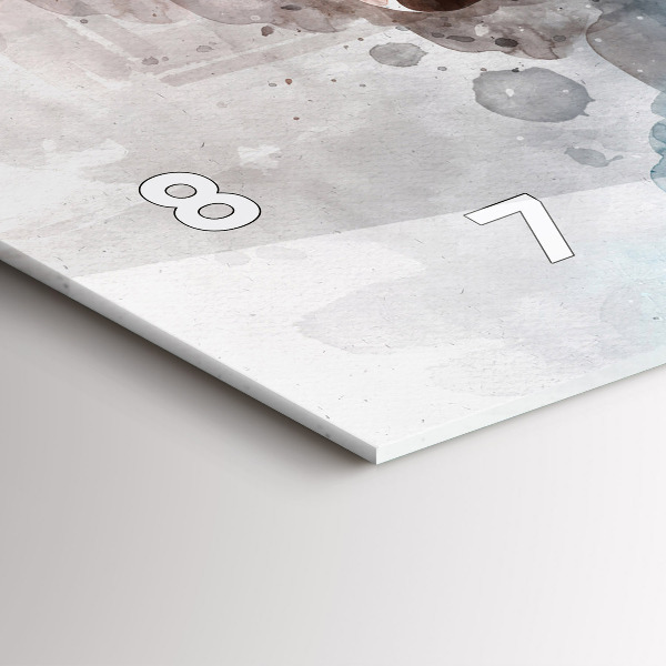 Vízszintes üvegóra A Múlt A Fej hátsó részében