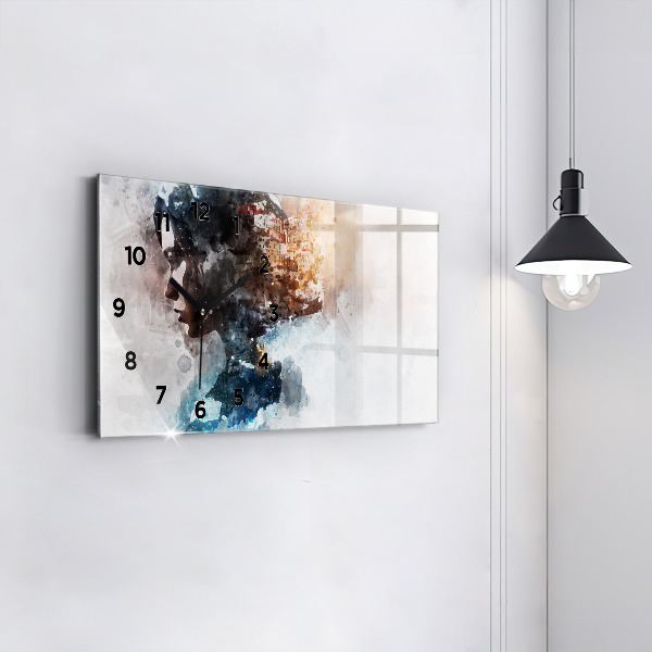 Vízszintes üvegóra A Múlt A Fej hátsó részében