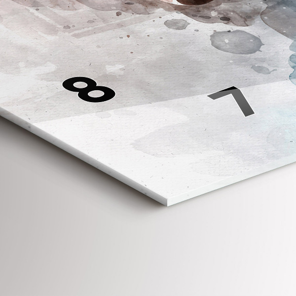 Vízszintes üvegóra A Múlt A Fej hátsó részében