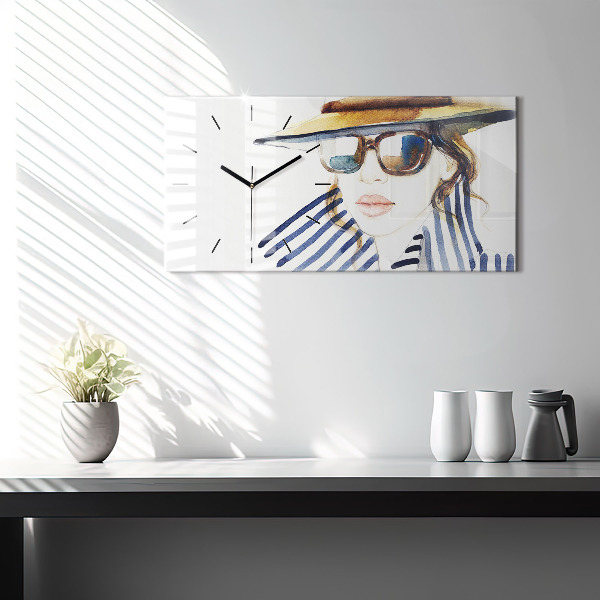 Vízszintes üvegóra A nyaralás utolsó napjai divat