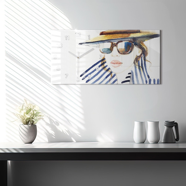 Vízszintes üvegóra A nyaralás utolsó napjai divat