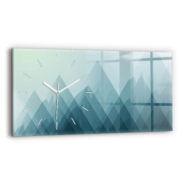 Vízszintes üvegóra Geometriai figurák