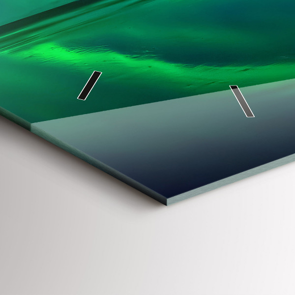 Vízszintes üvegóra Északi fény