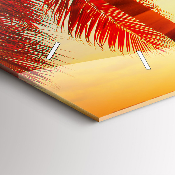 Vízszintes üvegóra Nyaralás Pihenés Nyár