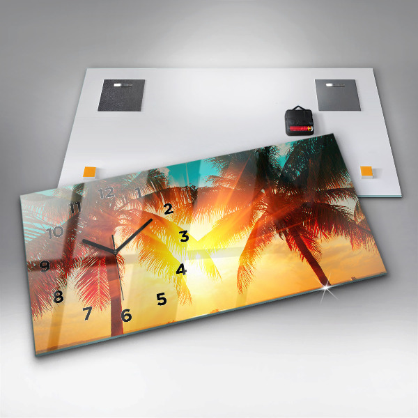 Vízszintes üvegóra Nyaralás Pihenés Nyár