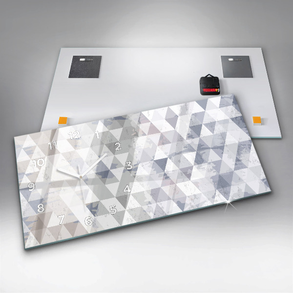 Vízszintes üvegóra Geometriai minta