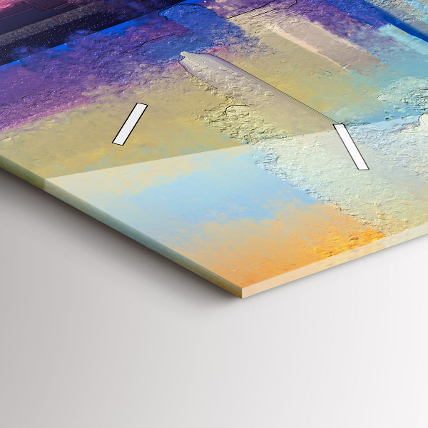 Vízszintes üvegóra Tengeri tájkép