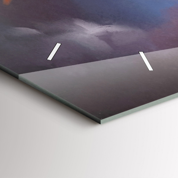 Vízszintes üvegóra Szárnyú fiú