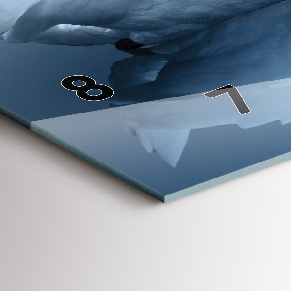 Vízszintes üvegóra Hattyúk a szívben