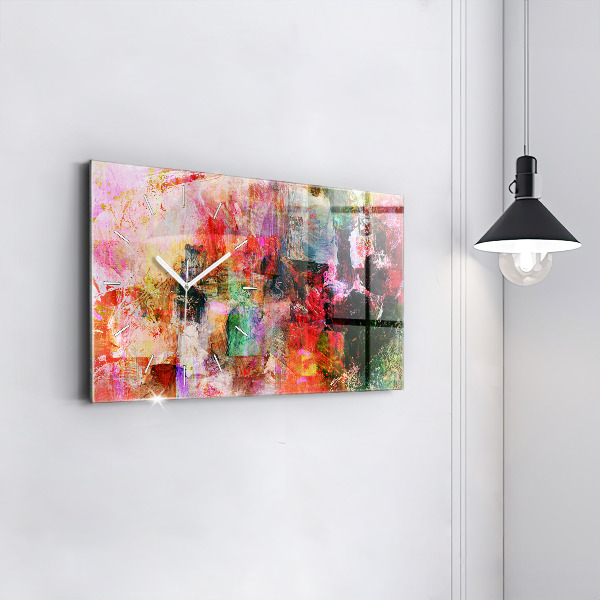 Vízszintes üvegóra Absztrakt kompozíció