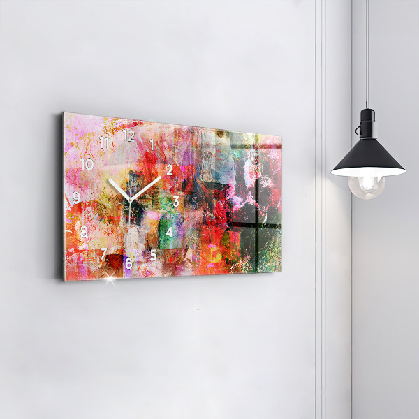 Vízszintes üvegóra Absztrakt kompozíció