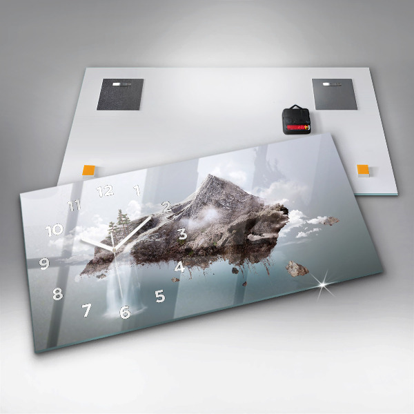 Vízszintes üvegóra Repülő Sziget Vízesés