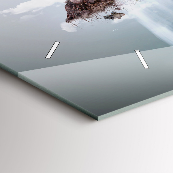 Vízszintes üvegóra Repülő Sziget Vízesés