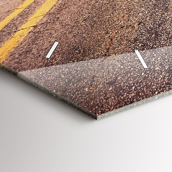 Vízszintes üvegóra Route 66 USA