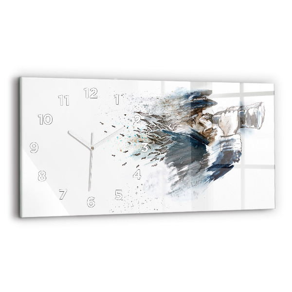 Vízszintes üvegóra Hajóskapitány távcsővel