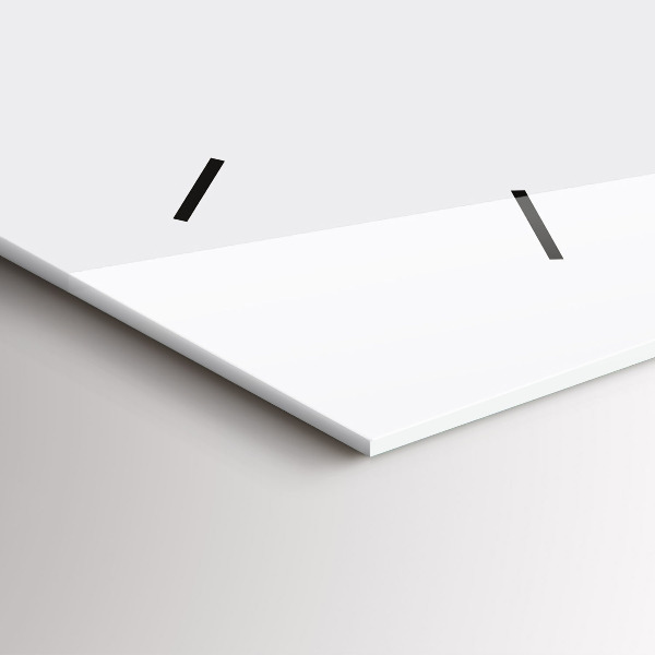 Vízszintes üvegóra Akvarell szerelmes pár