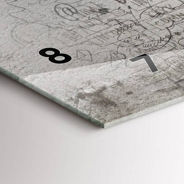 Vízszintes üvegóra Vázlat a városról