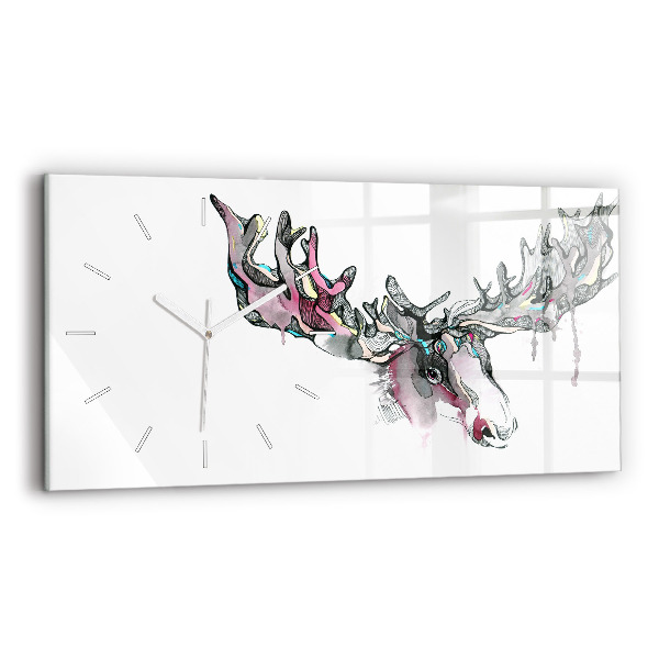 Vízszintes üvegóra Moose elvont