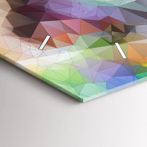 Vízszintes üvegóra Színes emberi szem