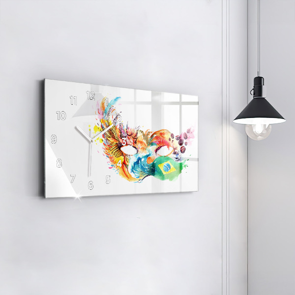 Vízszintes üvegóra Kultúra - brazil zászló