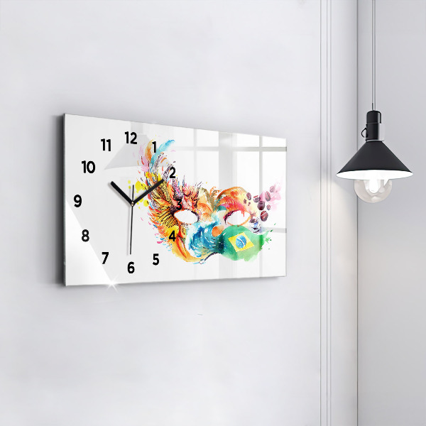 Vízszintes üvegóra Kultúra - brazil zászló