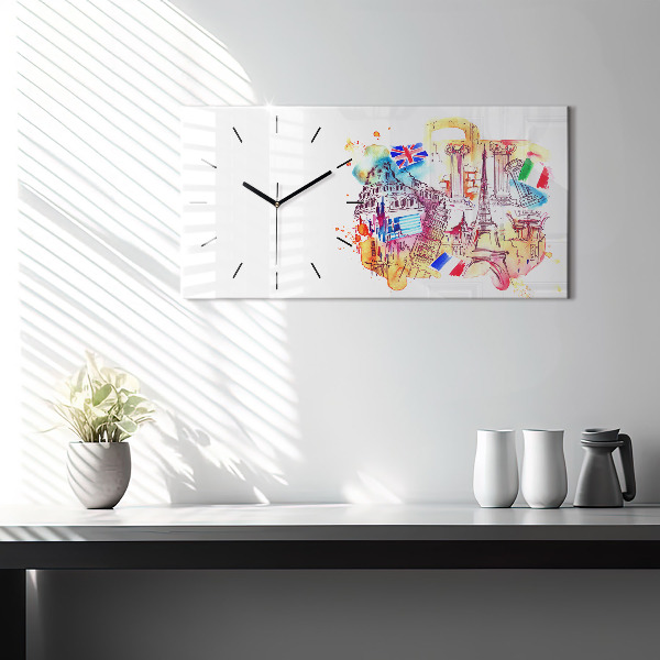 Vízszintes üvegóra Vonzó országok a világon